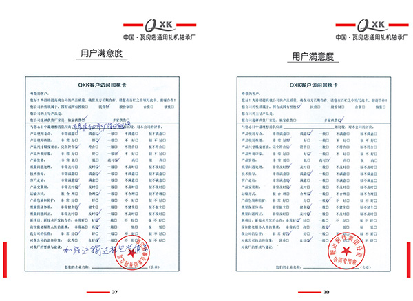 用戶滿意度反饋
